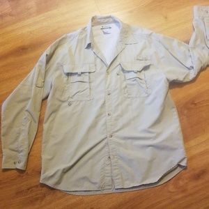 Columbia Long Sleeve Button Up Shirt